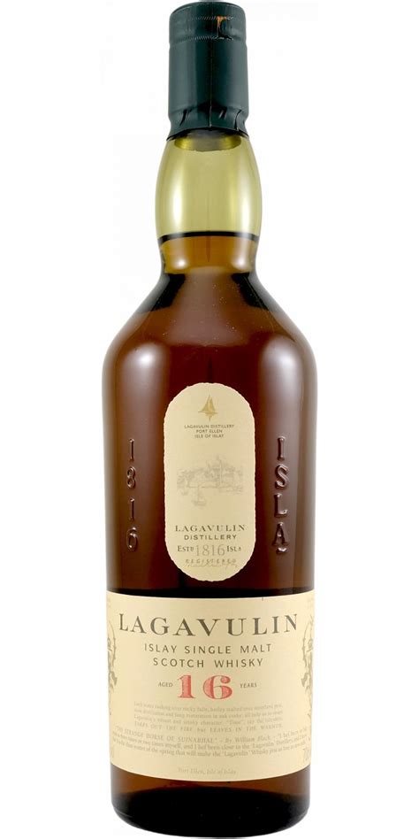 Lagavulin 16-year-old - Ratings and reviews - Whiskybase