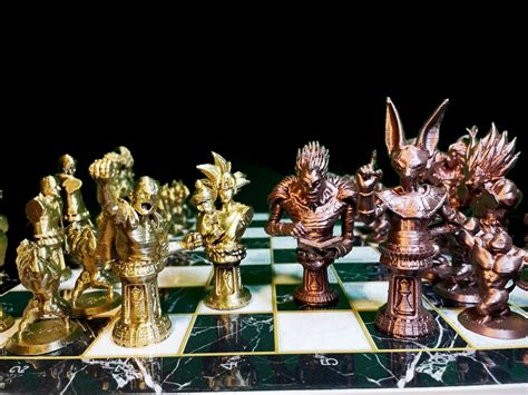 Anime Chess Set Anime characters set chess set One Punch | Etsy