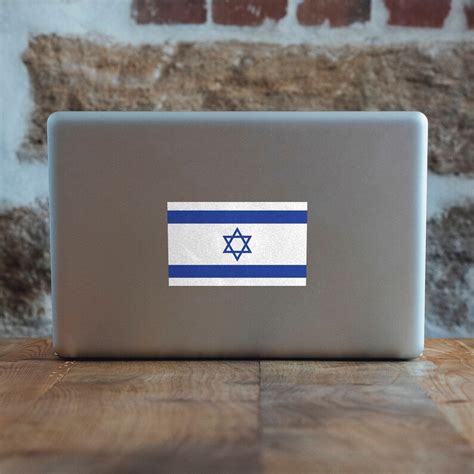 Israel Flag Decal Sticker Official Flag of Israel Stickers | Etsy