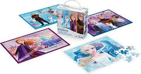 Disney Frozen 2 4-Pack of Jigsaw Puzzles for Families, Kids, and Preschoolers – Flidbe