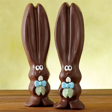 Ears the Chocolate Easter Bunny Duo | Chocolate Easter Bunnies