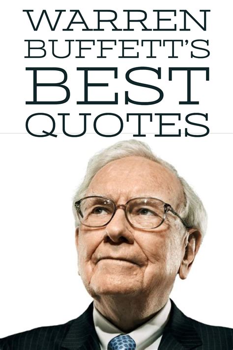 Warren Buffett's best quotes about finance and investing. | Finance ...