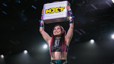 Io Shirai won an NXT Women's Championship No. 1 Contender's Ladder ...