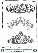 Tiara Coloring Page At GetColoringscom  Free Printable Colorings sketch template