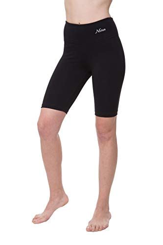 NIRLON Capri Leggings for Women High Waist Workout Capris Yoga Pants Plus Size Clothing Sports ...
