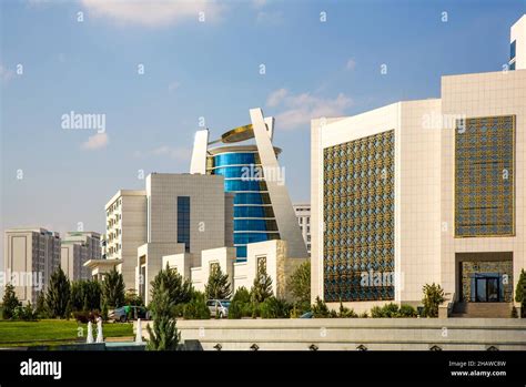 Monumental architecture, Ashgabat, Turkmenistan, Ashgabat, Turkmenistan ...