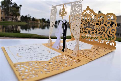 25 Islamic Wedding Invitation Card Designs For Muslims