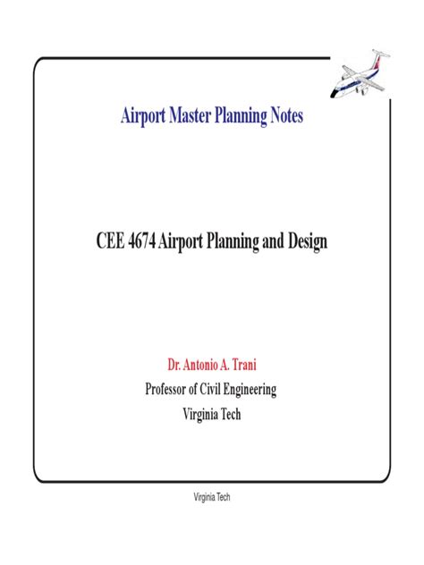 Airport Master Plan | PDF | Los Angeles International Airport | Airport