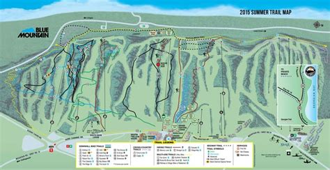 Blue Mountain Ontario Trail Map | Liftopia