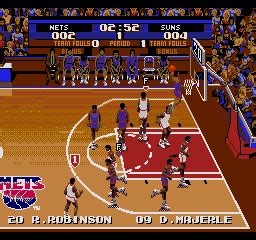 Tecmo Super NBA Basketball - Genesis - RetroHoops.net