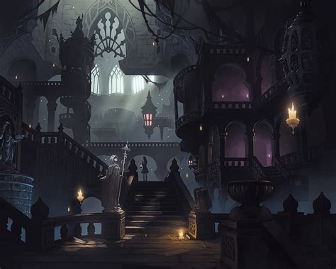 Anime Castle, anime dark places HD wallpaper | Pxfuel