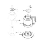 Looking for KitchenAid model KCM0812OB0 coffee maker repair ...