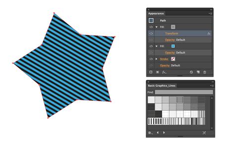 adobe-illustrator - Illustrator: how to fill shapes with a 45 degree line pattern?