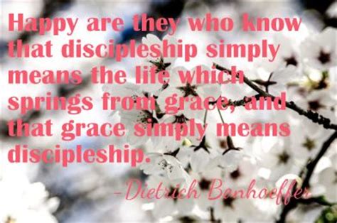 Quotes On Discipleship Bonhoeffer. QuotesGram