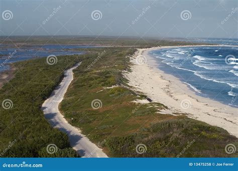 Punta Sur Lighthouse Lookout Stock Photo - Image of waves, ecological ...