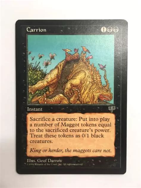 MTG CARRION MIRAGE Reserved List Rare card Magic The Gathering $6.89 - PicClick CA