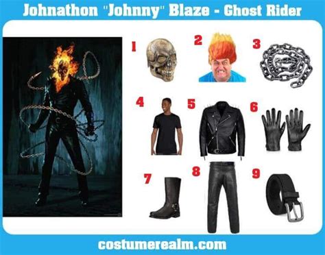 How To Dress Like Ghost Rider Costume Guide For Cosplay & Halloween