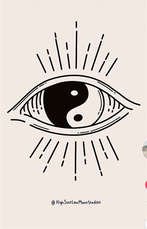Yin Yang eye tattoo | Third eye tattoos, Eye tattoo, Tattoo design drawings