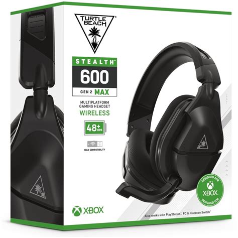 Turtle Beach Stealth 600 Gen 2 MAX Gaming Headset - Black | BIG W