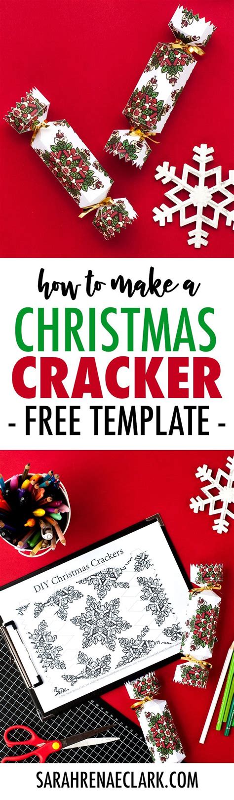 How to Make a Christmas Cracker | FREE Printable Template and Tutorial ...