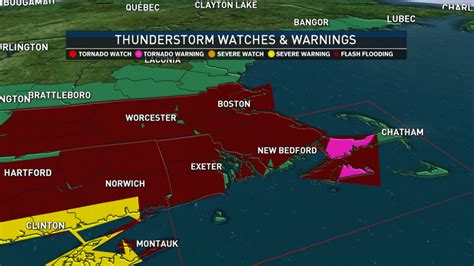 Tornado Warnings Massachusetts: Hurricane Ida Remnants Flooding New England – NBC Boston