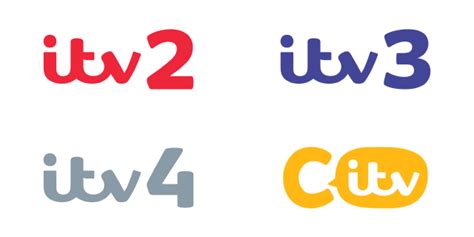 The Branding Source: New look: ITV2, ITV3, ITV4 and CITV Sub Brands, Logo Inspiration, Nintendo ...