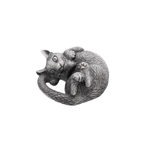 Cléo - Statuette Sculpture Chat en Bronze | Art Forge Miniature ...