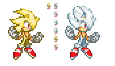 Super and Hyper Sonic by Dandy-ManX on DeviantArt