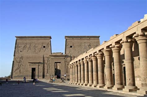 Temple of Philae stock image. Image of africa, history - 725683