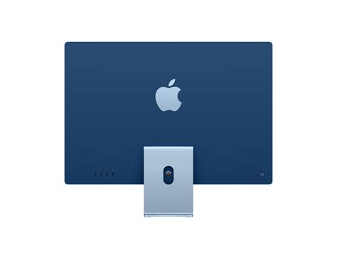 Blue 24‑inch iMac with Apple M1 chip - MGPL3LL- Appleshop.com.pk