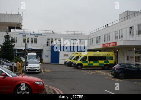 Northampton General Hospital entrance Stock Photo: 77342151 - Alamy