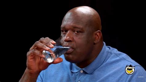 Shaq holding a big glass of water : r/ShaqHoldingThings