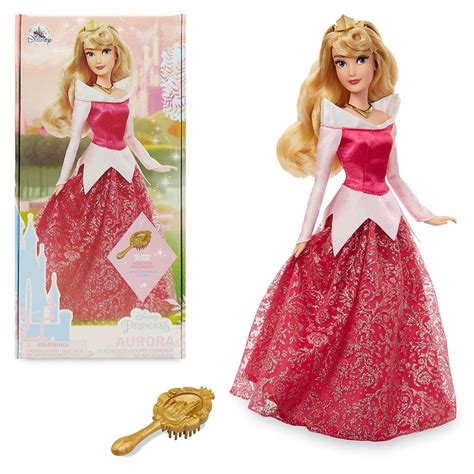 Disney Store Official Princess Aurora Classic Doll for Kids, Sleeping Beauty, 11½ Inches ...