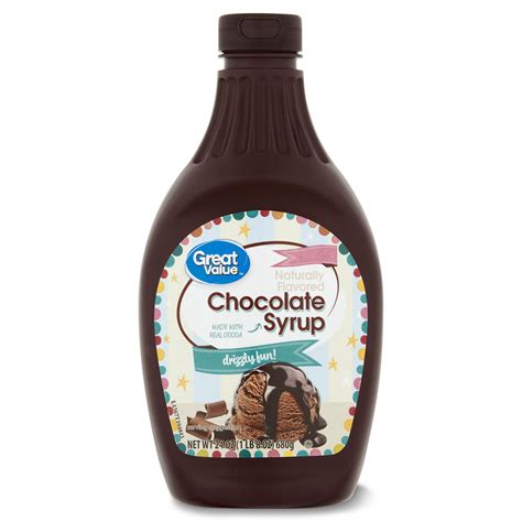 Great Value Chocolate Syrup, 24 oz - Walmart.com