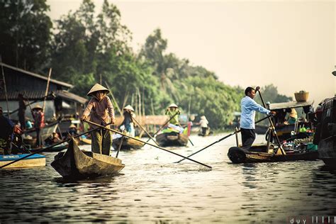 Chau Doc Floating Market, An Giang, Vietnam | Vietnam tours, Vietnam ...