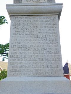 Monuments - Inscriptions on Confederate Monuments | American Civil War ...