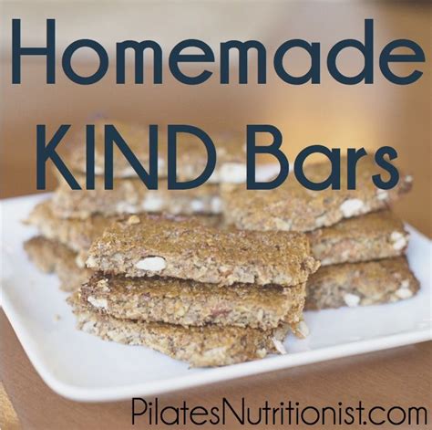 Homemade KIND Bars - Lily Nichols RDN | Recipe | Homemade kind bars, Protein bar recipes, Low ...