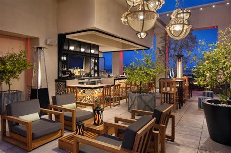 Hive & Honey Rooftop Bar at Marriott Irvine Spectrum - Sunset Magazine