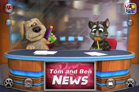 Talking Tom Ben News per Android - Download