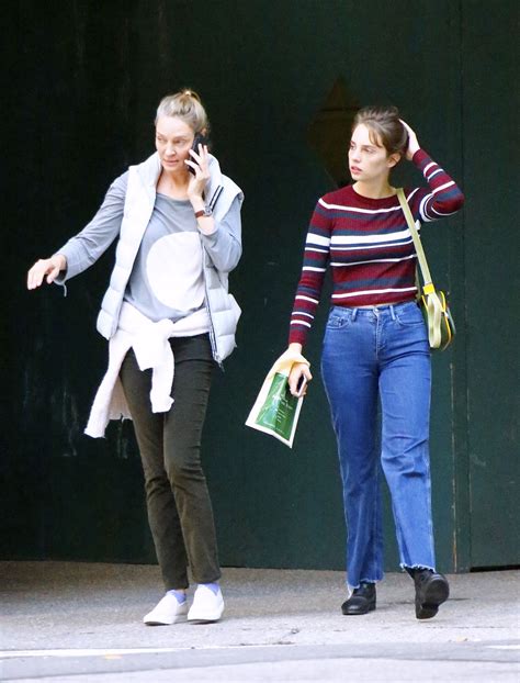 Uma Thurman With Her Daughter Maya Hawke in New York 10/03/2018 • CelebMafia