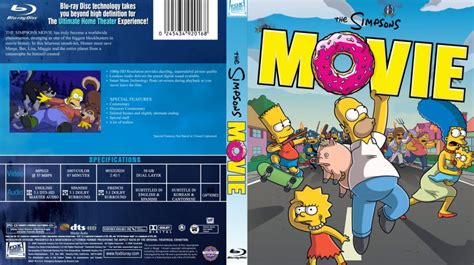 The Simpsons Movie - Movie Blu-Ray Custom Covers - Simpsons Movie ...