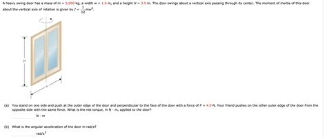 Solved about the vertical axis of rotation is given by | Chegg.com