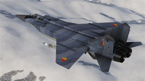 Yuktobanian Air Force Mikoyan MiG-31 Foxbat - Ace Combat (518th FAR)