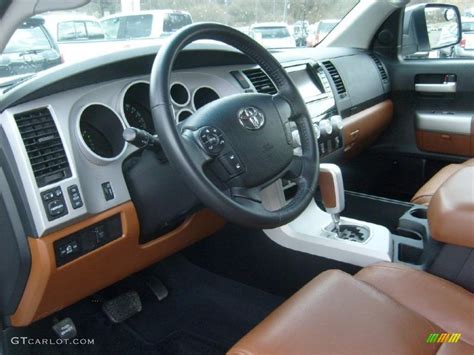 Red Rock Interior 2007 Toyota Tundra Limited Double Cab 4x4 Photo #45592695 | GTCarLot.com