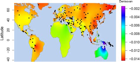 Neanderthal Dna Map