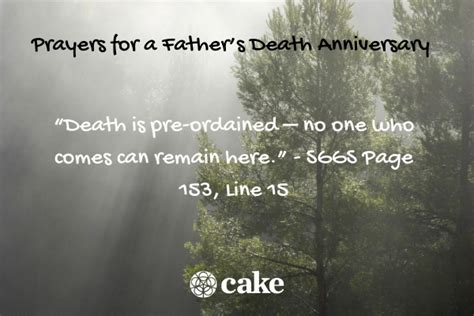 12 Short Prayers for the Death of a Father | Cake Blog