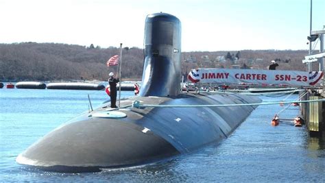 USS JIMMY CARTER SEAWOLF CLASS FAST ATTACK NUCLEAR SUBMARINE US NAVY ...