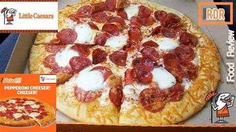 Little Caesar's®PEPPERONI CHEESER! CHEESER! PIZZA Review!!!! - YouTube