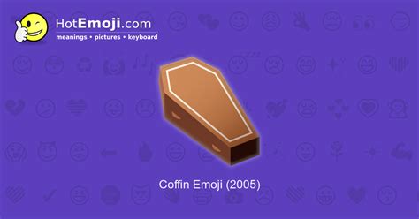 ⚰️ Coffin Emoji Meaning with Pictures: from A to Z