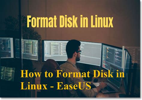 [Linux Format Disk Guide] Format Disk Linux with Easy Instructions - EaseUS